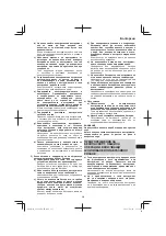 Предварительный просмотр 215 страницы HIKOKI G 1812DA Handling Instructions Manual