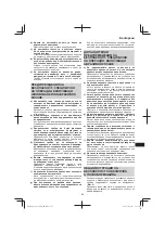 Предварительный просмотр 217 страницы HIKOKI G 1812DA Handling Instructions Manual