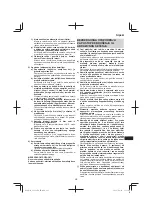 Предварительный просмотр 227 страницы HIKOKI G 1812DA Handling Instructions Manual