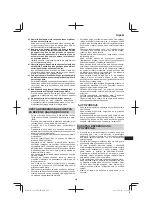 Предварительный просмотр 229 страницы HIKOKI G 1812DA Handling Instructions Manual