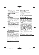 Предварительный просмотр 235 страницы HIKOKI G 1812DA Handling Instructions Manual