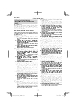 Предварительный просмотр 236 страницы HIKOKI G 1812DA Handling Instructions Manual