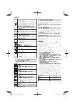 Предварительный просмотр 242 страницы HIKOKI G 1812DA Handling Instructions Manual