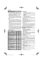 Предварительный просмотр 244 страницы HIKOKI G 1812DA Handling Instructions Manual