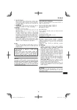 Предварительный просмотр 245 страницы HIKOKI G 1812DA Handling Instructions Manual