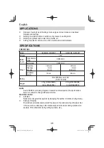 Preview for 46 page of HIKOKI G 1813DE Handling Instructions Manual