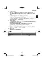 Preview for 47 page of HIKOKI G 1813DE Handling Instructions Manual