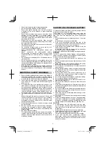 Preview for 5 page of HIKOKI G 18DBBAL Handling Instructions Manual