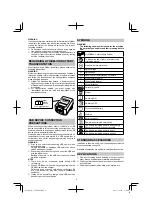 Preview for 6 page of HIKOKI G 18DBBAL Handling Instructions Manual