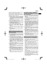 Preview for 7 page of HIKOKI G 18DSL2 Handling Instructions Manual