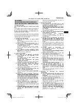 Preview for 45 page of HIKOKI G 18DSL2 Handling Instructions Manual