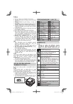 Preview for 156 page of HIKOKI G 18DSL2 Handling Instructions Manual