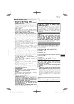 Preview for 159 page of HIKOKI G 18DSL2 Handling Instructions Manual