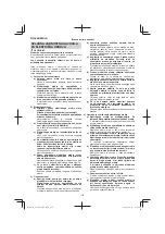 Preview for 170 page of HIKOKI G 18DSL2 Handling Instructions Manual