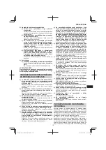 Preview for 171 page of HIKOKI G 18DSL2 Handling Instructions Manual