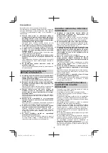 Preview for 172 page of HIKOKI G 18DSL2 Handling Instructions Manual