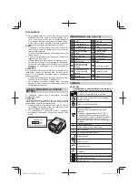 Preview for 174 page of HIKOKI G 18DSL2 Handling Instructions Manual