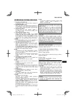 Preview for 177 page of HIKOKI G 18DSL2 Handling Instructions Manual