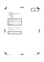 Preview for 21 page of HIKOKI G 18SE3 Handling Instructions Manual