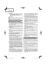 Preview for 28 page of HIKOKI G 18SE3 Handling Instructions Manual