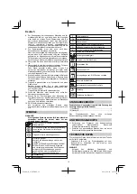 Preview for 12 page of HIKOKI G 18ST Handling Instructions Manual