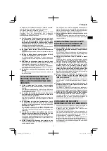 Preview for 17 page of HIKOKI G 18ST Handling Instructions Manual