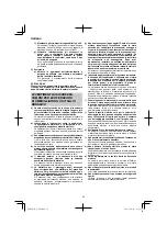 Preview for 22 page of HIKOKI G 18ST Handling Instructions Manual