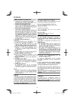 Preview for 32 page of HIKOKI G 18ST Handling Instructions Manual