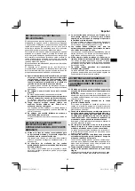 Preview for 35 page of HIKOKI G 18ST Handling Instructions Manual