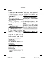 Preview for 38 page of HIKOKI G 18ST Handling Instructions Manual