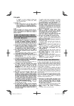 Preview for 40 page of HIKOKI G 18ST Handling Instructions Manual