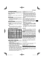 Preview for 43 page of HIKOKI G 18ST Handling Instructions Manual