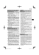 Preview for 47 page of HIKOKI G 18ST Handling Instructions Manual