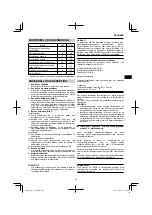 Preview for 49 page of HIKOKI G 18ST Handling Instructions Manual