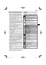 Preview for 53 page of HIKOKI G 18ST Handling Instructions Manual