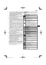 Preview for 59 page of HIKOKI G 18ST Handling Instructions Manual