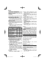 Preview for 84 page of HIKOKI G 18ST Handling Instructions Manual