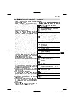 Preview for 89 page of HIKOKI G 18ST Handling Instructions Manual