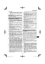 Preview for 105 page of HIKOKI G 18ST Handling Instructions Manual