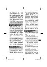 Preview for 111 page of HIKOKI G 18ST Handling Instructions Manual