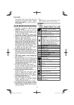 Preview for 112 page of HIKOKI G 18ST Handling Instructions Manual