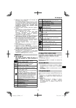 Preview for 119 page of HIKOKI G 18ST Handling Instructions Manual