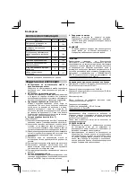 Preview for 120 page of HIKOKI G 18ST Handling Instructions Manual