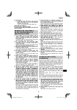 Preview for 123 page of HIKOKI G 18ST Handling Instructions Manual