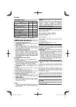 Preview for 132 page of HIKOKI G 18ST Handling Instructions Manual