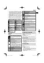 Предварительный просмотр 9 страницы HIKOKI G 23SCA Handling Instructions Manual