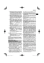 Предварительный просмотр 13 страницы HIKOKI G 23SCA Handling Instructions Manual