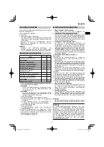 Предварительный просмотр 17 страницы HIKOKI G 23SCA Handling Instructions Manual