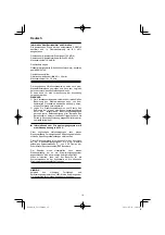 Предварительный просмотр 18 страницы HIKOKI G 23SCA Handling Instructions Manual