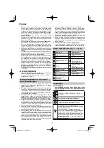 Предварительный просмотр 22 страницы HIKOKI G 23SCA Handling Instructions Manual